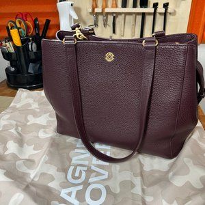 Dagne Dover Allyn Tote - S Oxblood